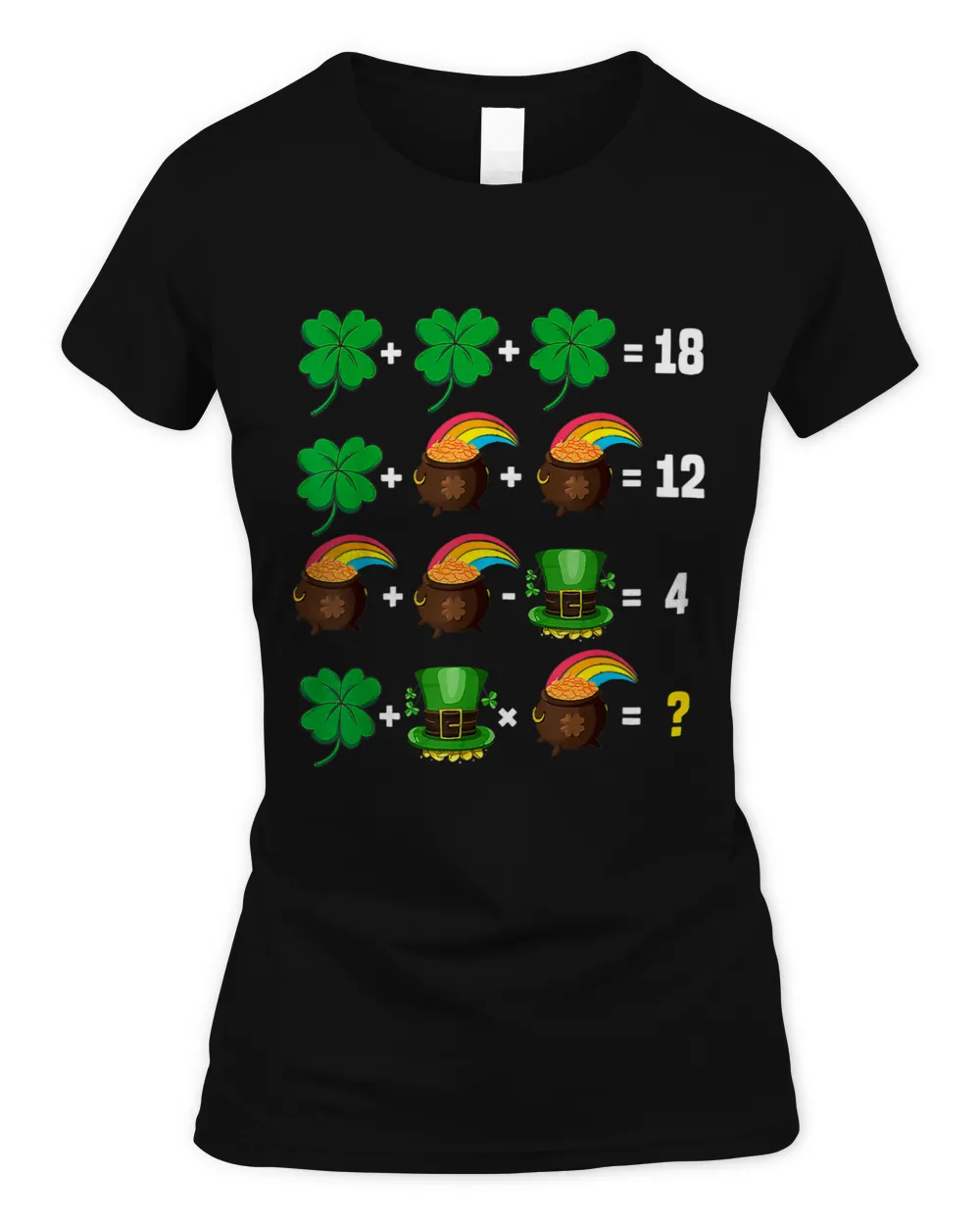 Order Of Operations Quiz Funny Math Teacher St Patricks Day