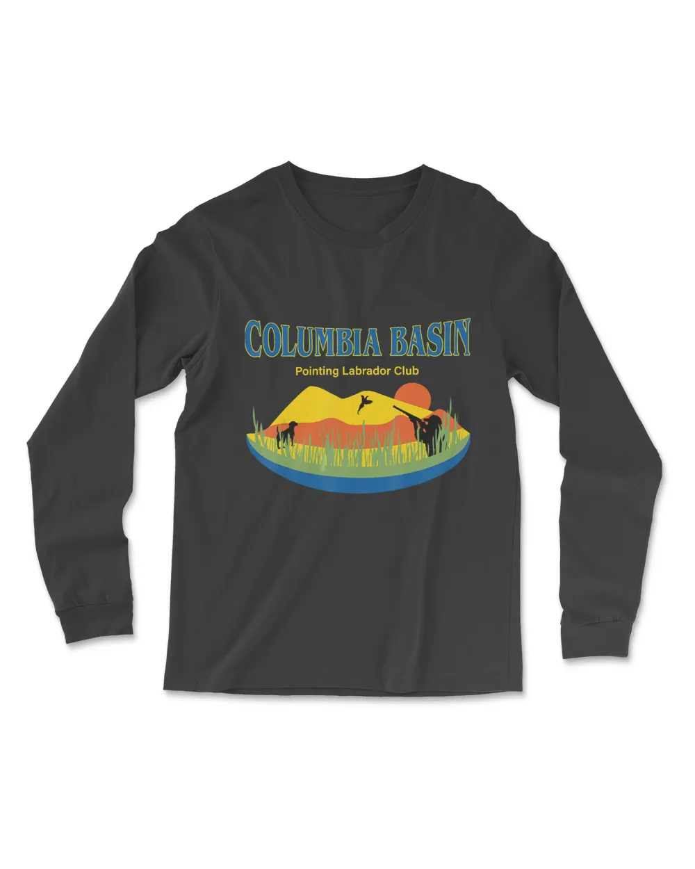 Columbia Basin Pointing Labrador Dog T-Shirt