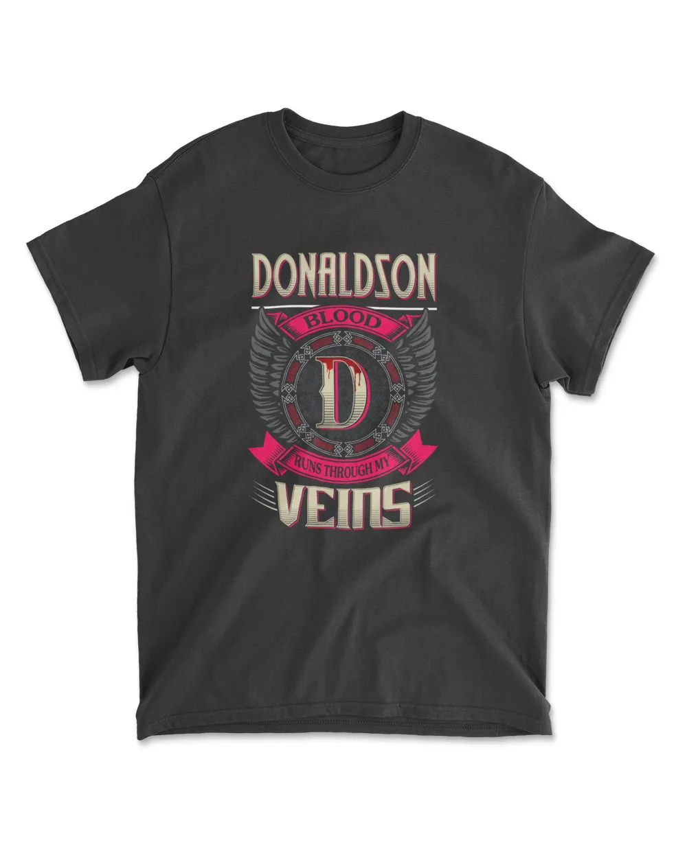 DONALDSON Men's Standard T-Shirt black s