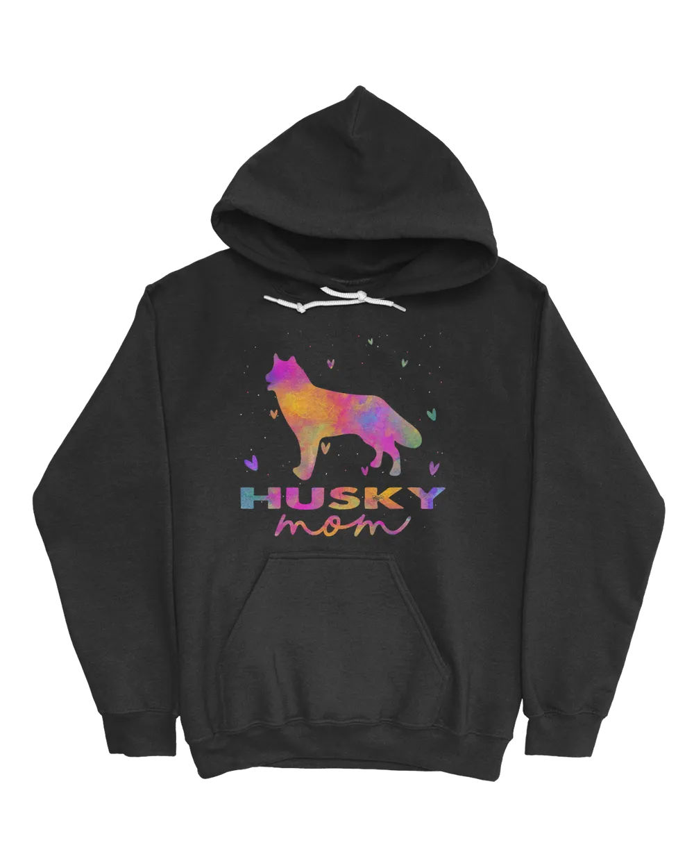 Husky Mom Colorful Husky Mama Gifts T-Shirt