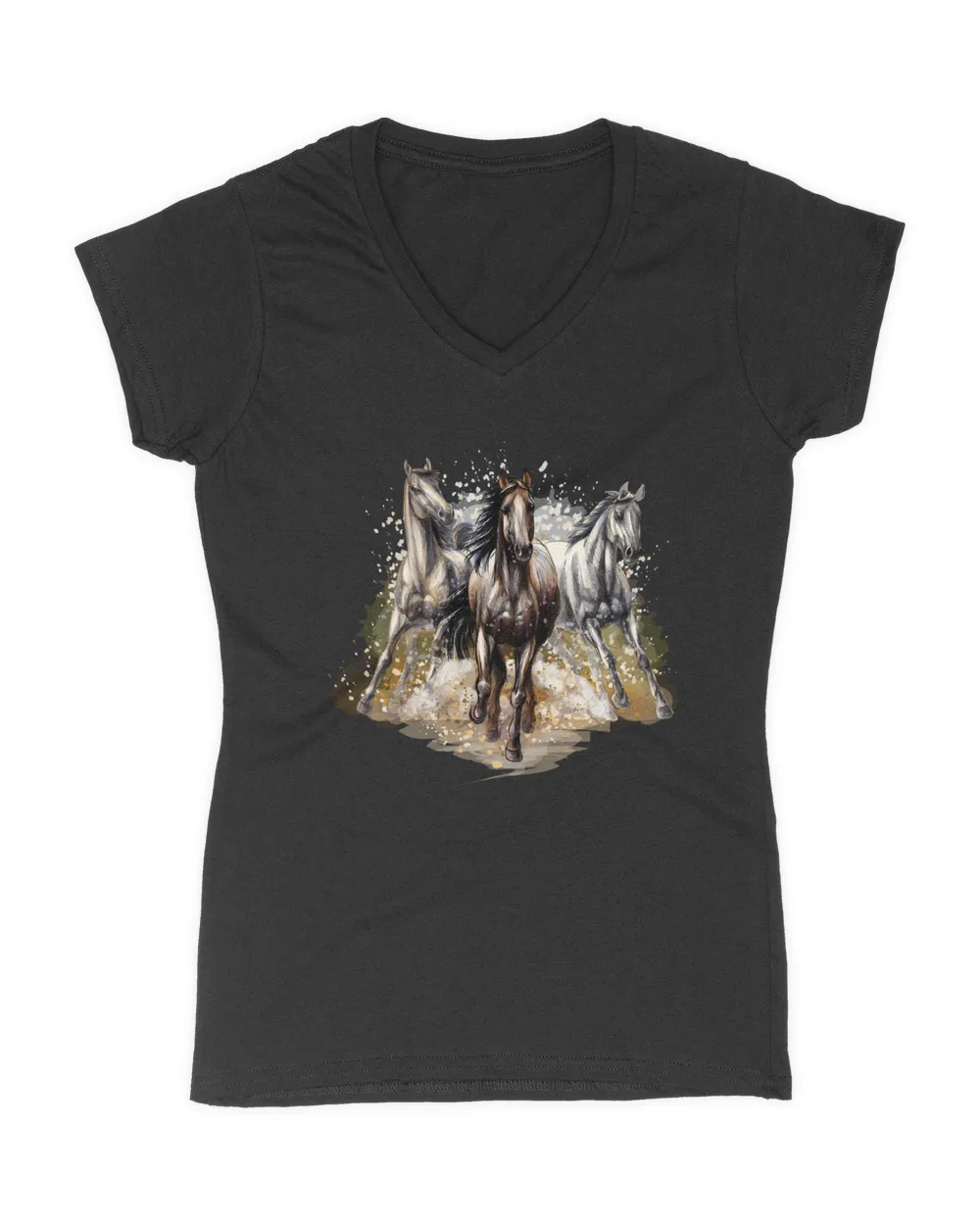 Beautiful horses Drawing Art Horse Riding