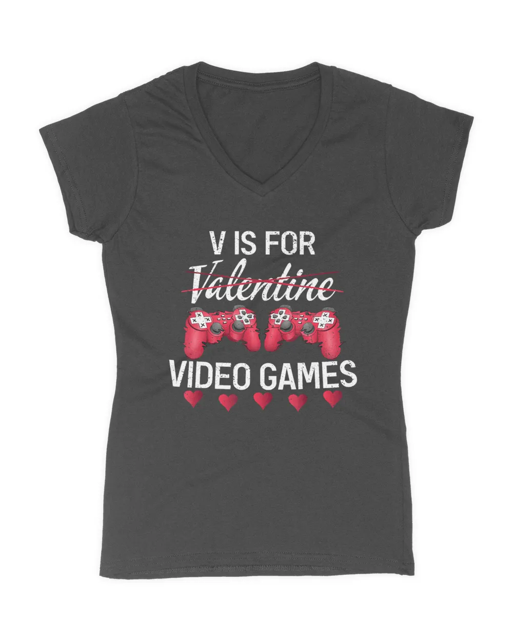Funny Video Games Lover Valentine Day T-Shirt
