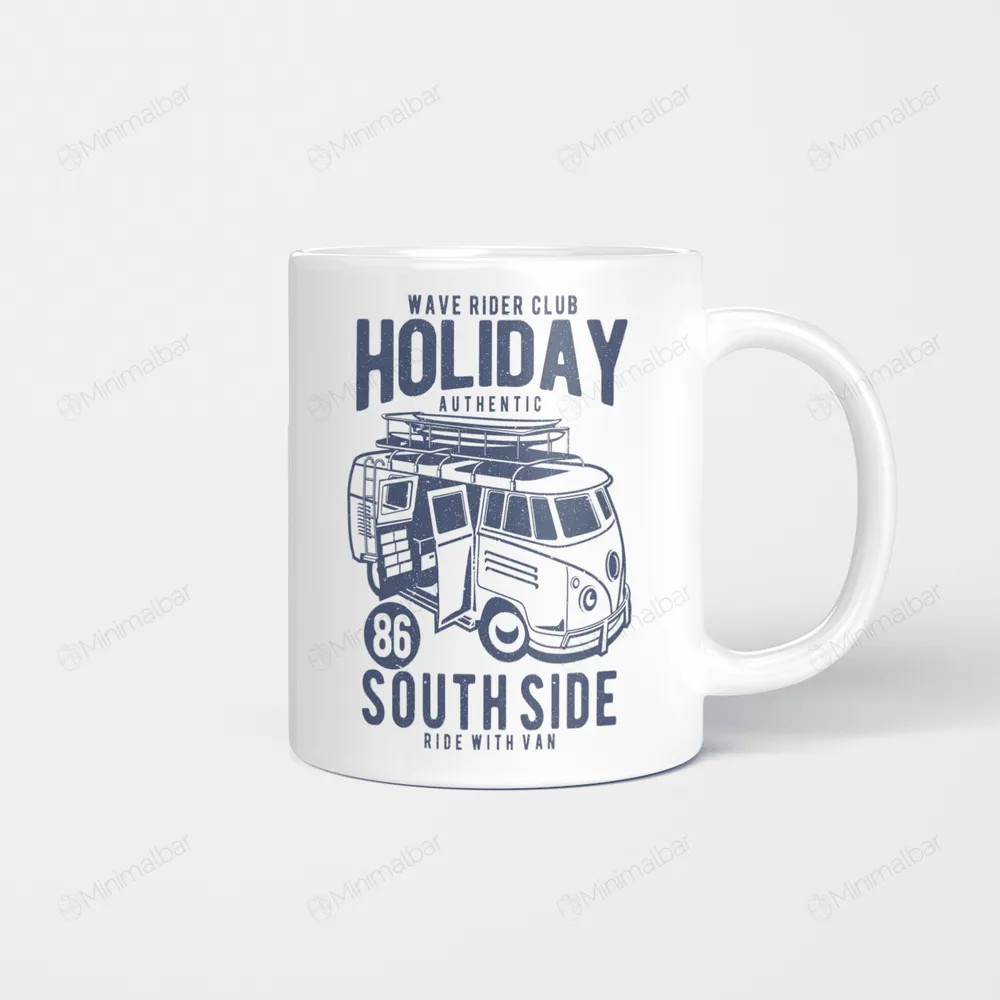 Holiday Surf Van Beverage Mug_Camping Beverage Mug 018
