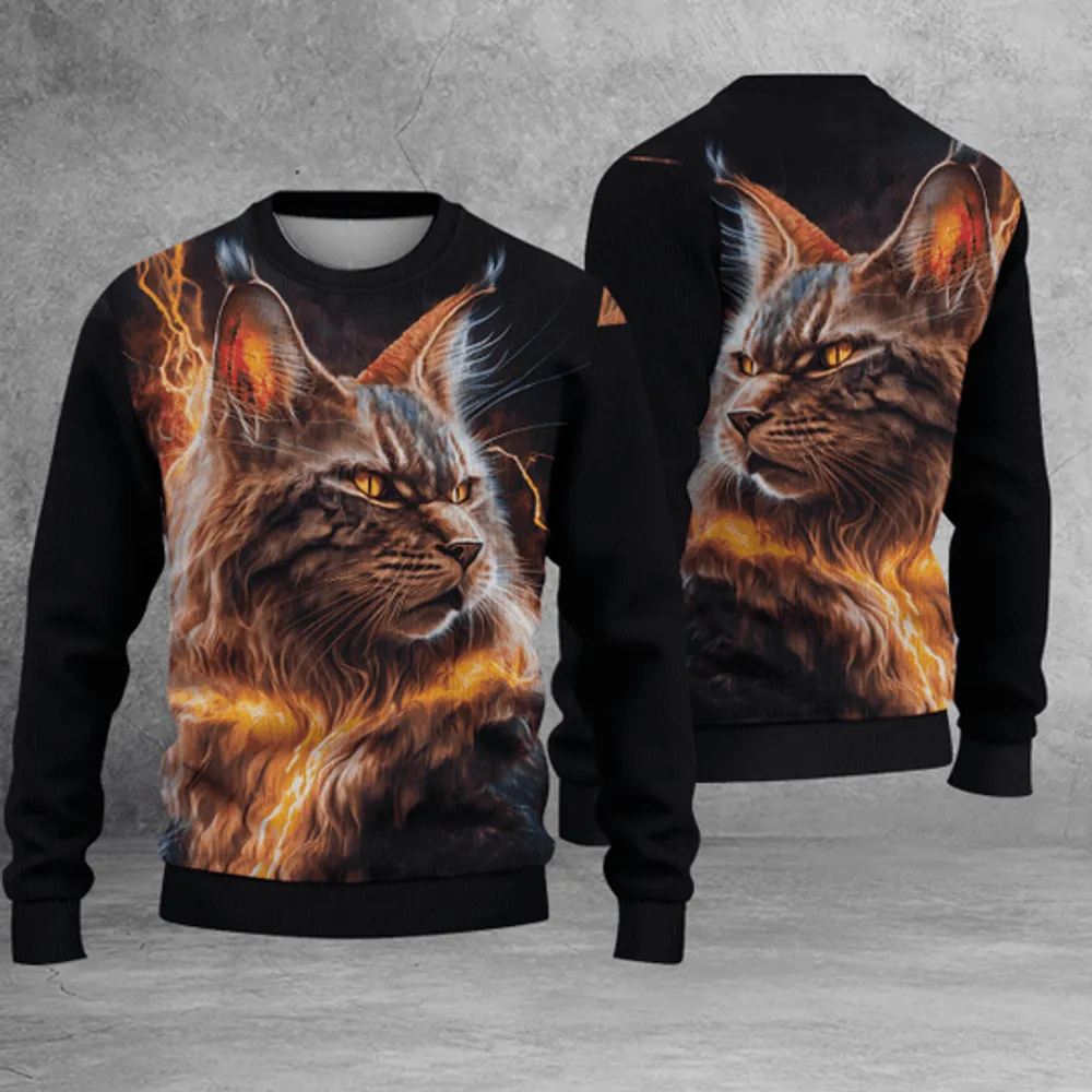 Best Maine Coon Cat 3d Full Print Shirts 3