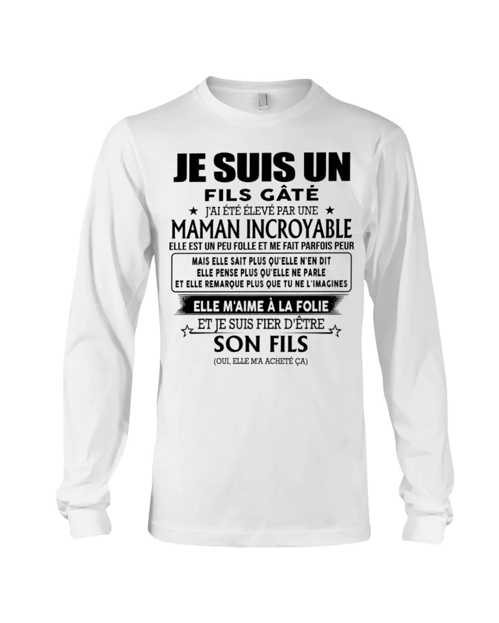 Gift From Mom To Son In French