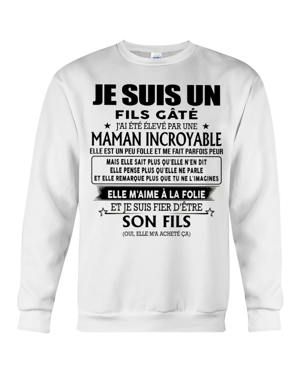 Gift From Mom To Son In French