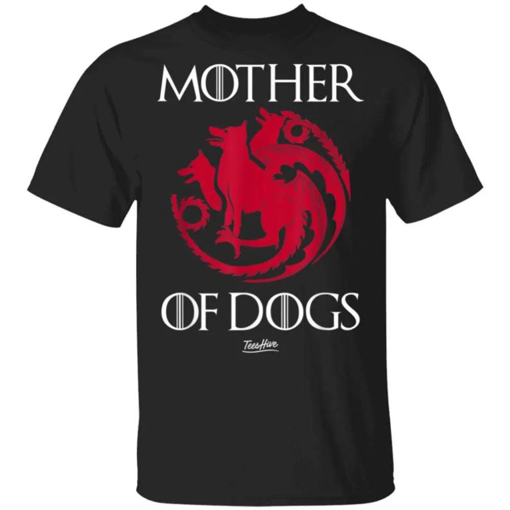 Mother Of Dogs Mom Cool Dog Owner Funny Dog Lover Mother Day TShirt
