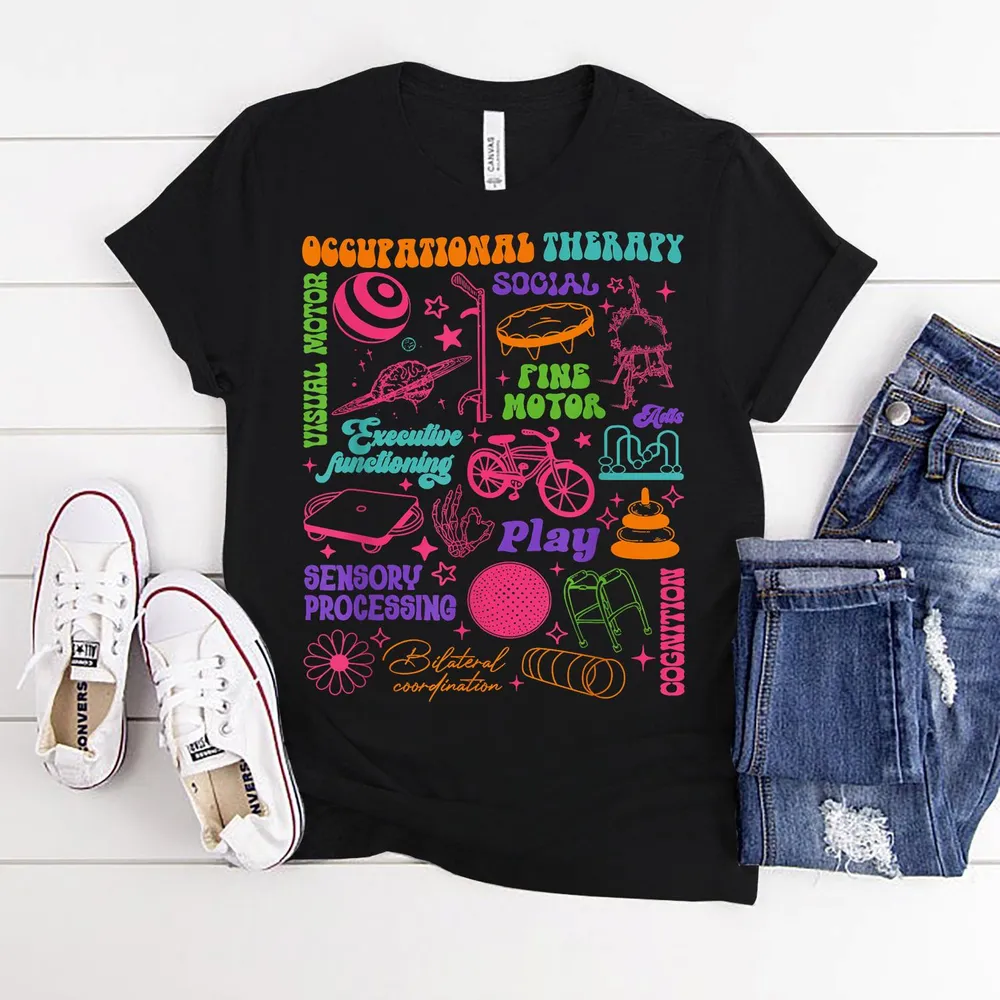 Occupational Therapy Ot Mom Mental Health Student Women Shirt