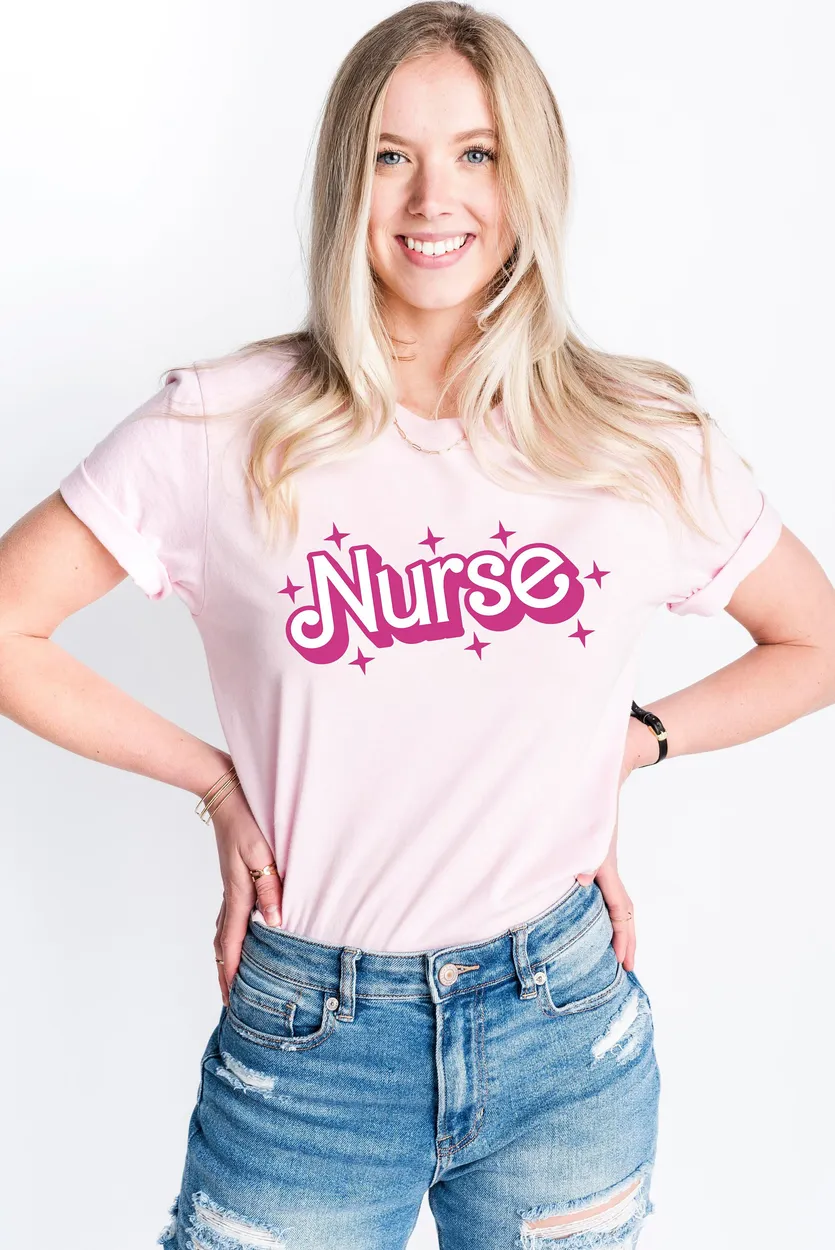 Pink Nurse Shirt, Nurse Shirt Gift, Nursing School Tee, Nurse Tee, Gift For Nurse, Super Hero, Nurse Life Shirt