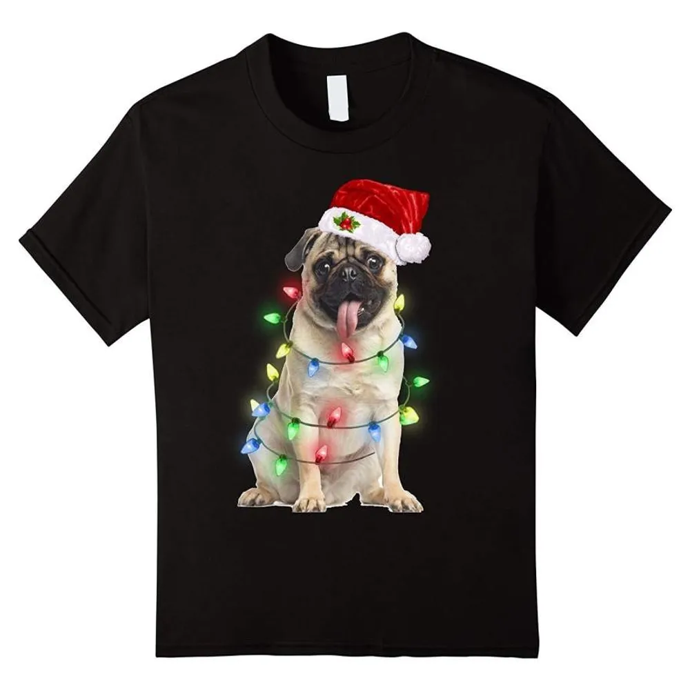 Pug Christmas - Pug Lover T-shirt - a unique pug