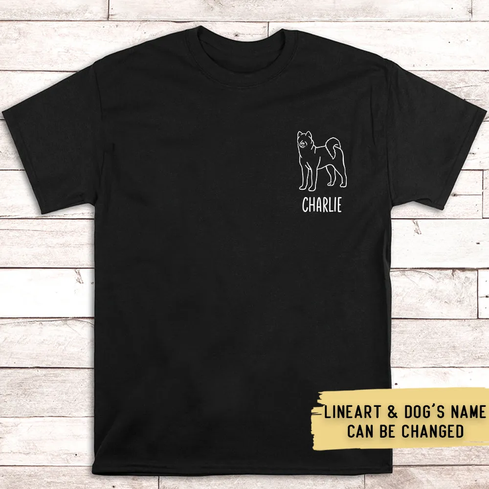 Draw Your Dog - Personalized Custom Unisex T-Shirt Unisex Premium T-Shirt white s