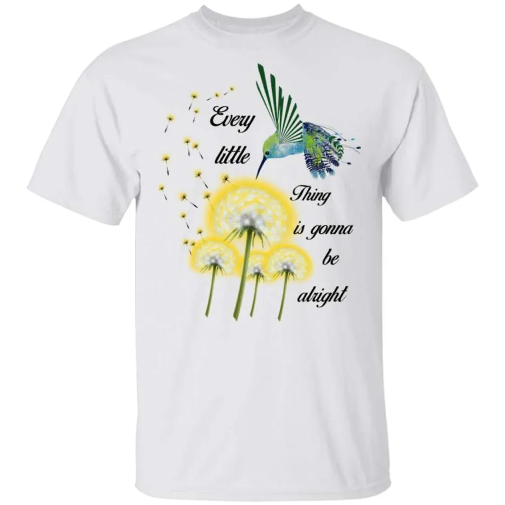 Every Little Thing Is Gonna Be Alright Hippie T-shirt