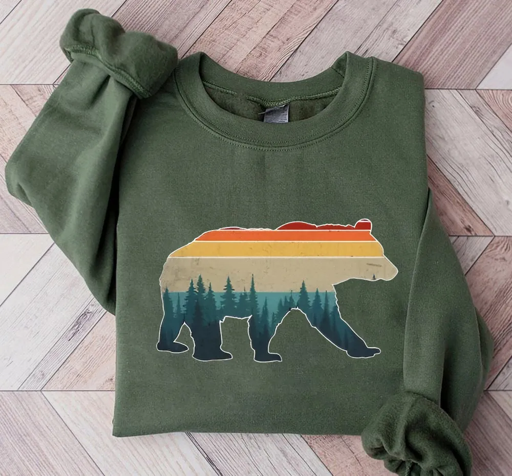 Hiking T Shirt Bear Hiking Shirt