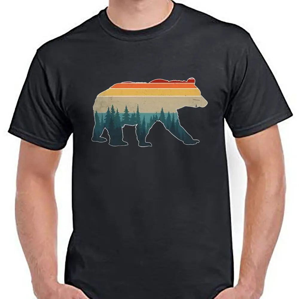 Hiking T Shirt Bear Hiking Shirt