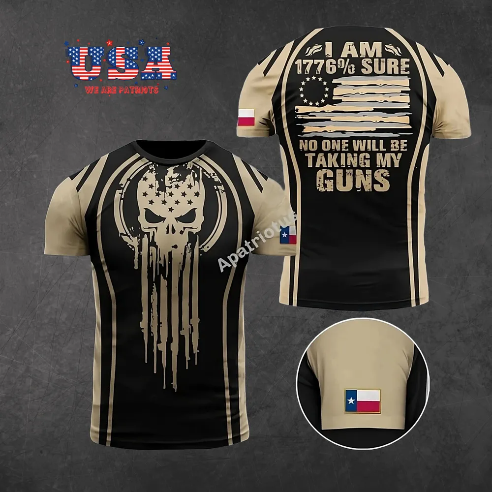 AMERICAN PATRIOTS 3D T-SHIRT - PT36