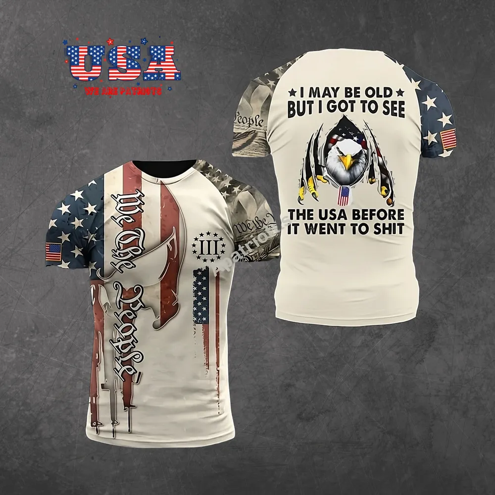 AMERICAN PATRIOTS 3D T-SHIRT - PT46