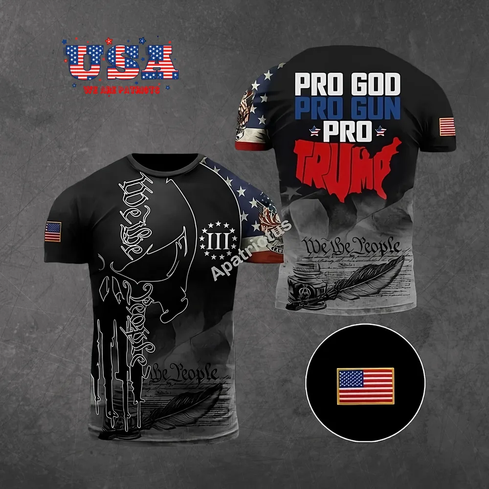 AMERICAN PATRIOTS 3D T-SHIRT - PT51