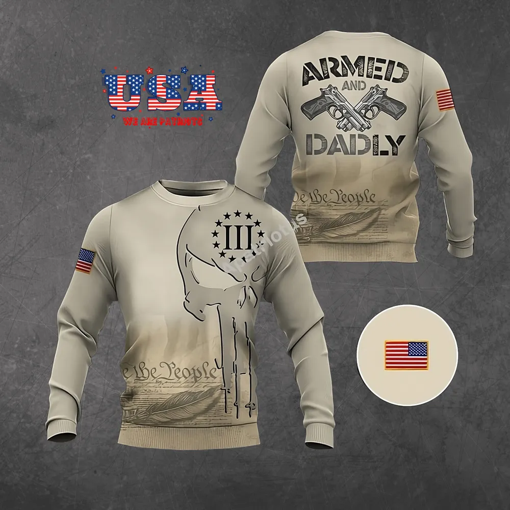 AMERICAN PATRIOTS - 3D SWEATSHIRT - SW08