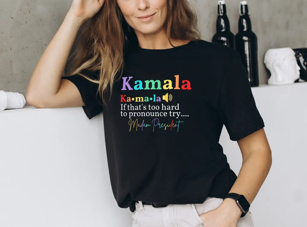 Kamala Harris Yard Sign Not Going Back Made in USA Size Large With Stake YS87 Unisex Standard T-Shirt black s