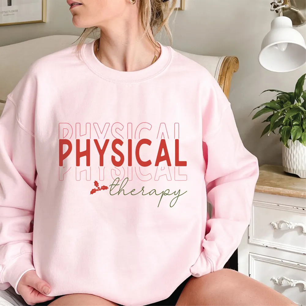 Physical Therapy, Therapy Team Sweatshirt, Speech Therapy, Occupational Therapy, Thanksgiving SLP OT PT, Turkey Squad, Slp Ot Pt Sweatshirt Unisex Sweatshirt white s