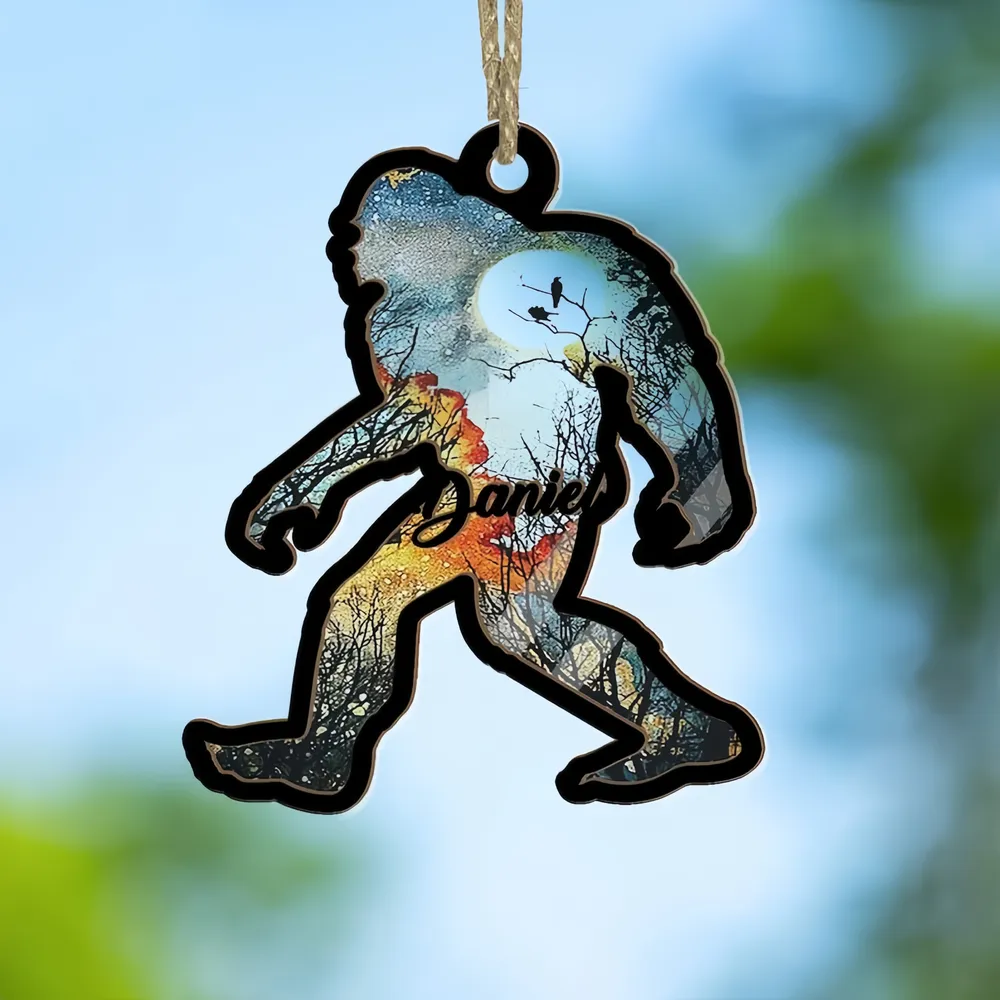 Bigfoot Christmas Ornament