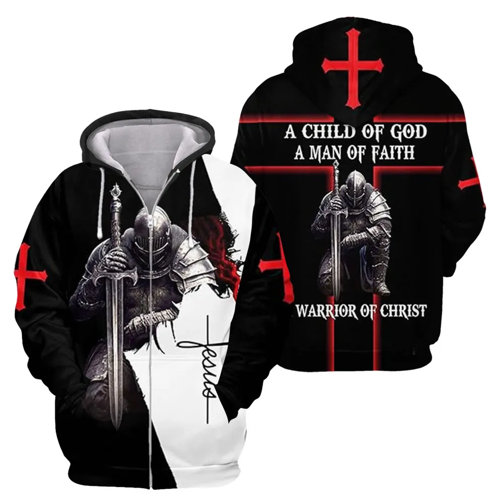 Jesus A Child Of God A Man Of Faith A Warrior Of Christ - GZH200919