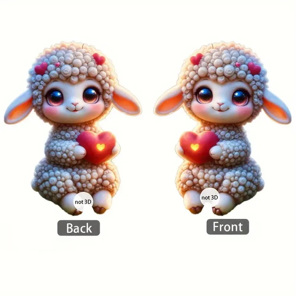 Classic Sheep Acrylic Ornament - Gift For Farm , Ornament Decor