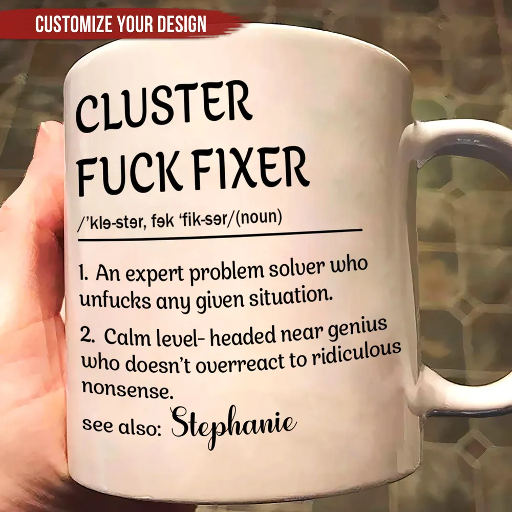 Personalized Cluster Fixer Mug