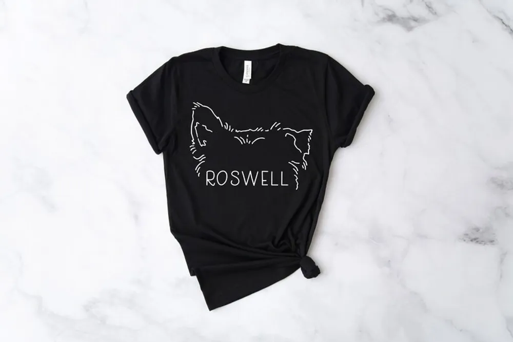 Custom Pet Ear Outline Shirt