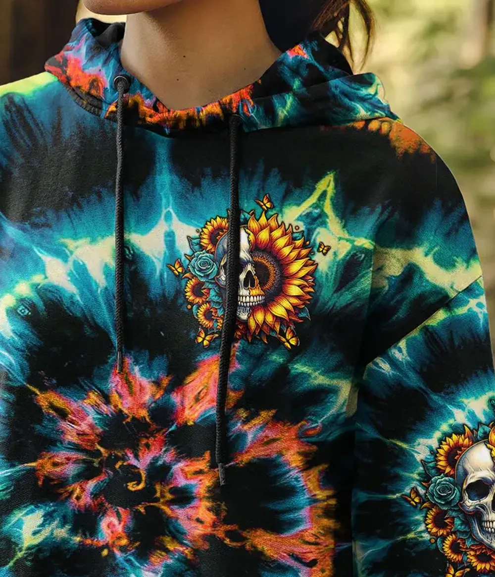 Skull Don't Try To Figure Me Out Hoodie