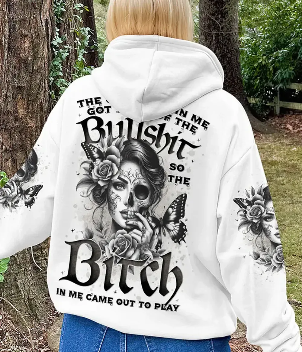 Skull Came Out To Play Hoodie