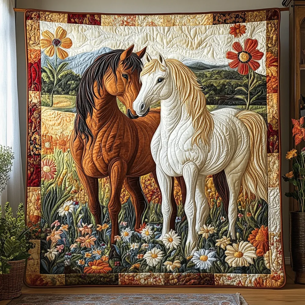 Couple Horse Blanket