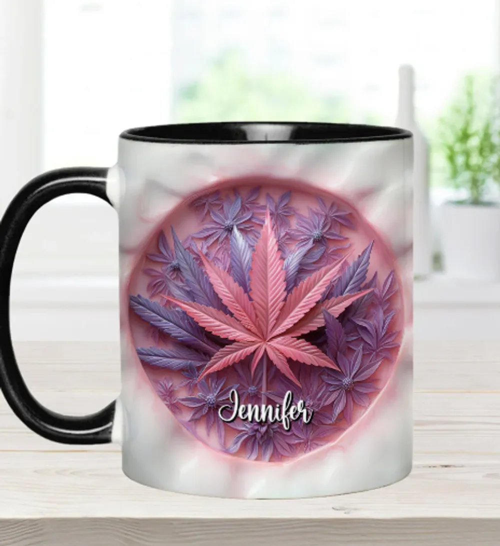 High Life - Personalized Weed Accent Mug