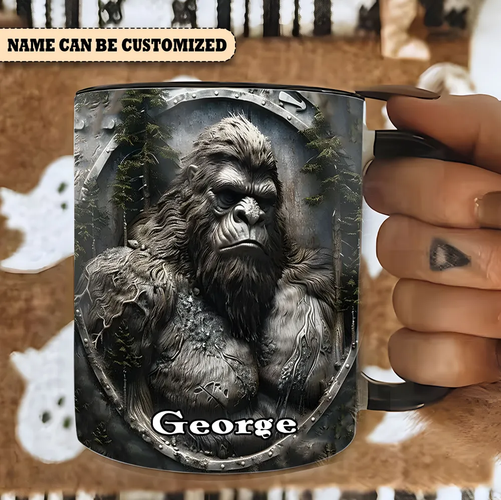 Personalized Sasquatch Accent Mug