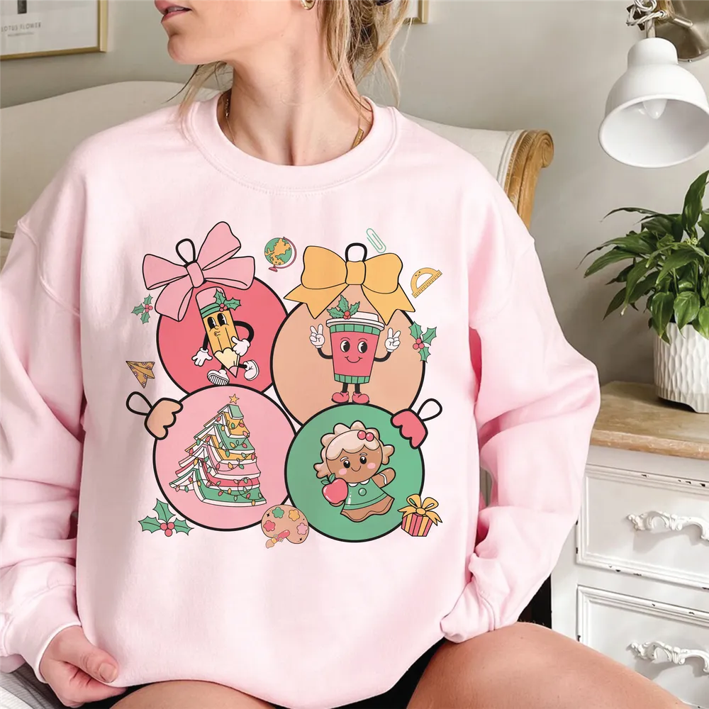 Christmas Book Sweatshirt, Bookish Christmas Librarian Sweater, Merry Xmas Sweater, Bookish Shirt, Book Lover Gift, Holiday Gift Unisex Sweatshirt white s