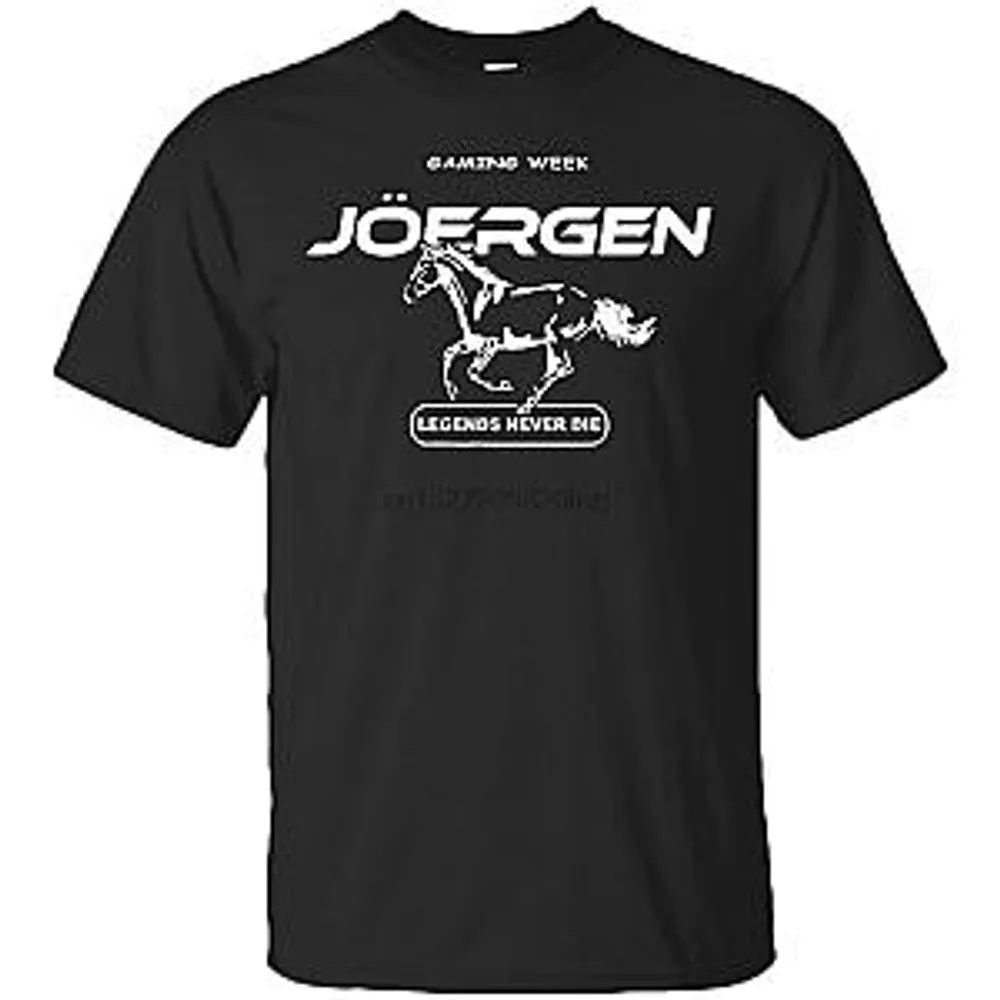 PewDiePie Merch - Joergen PewDiePie Gaming Week Lengends Never Die T Shirt