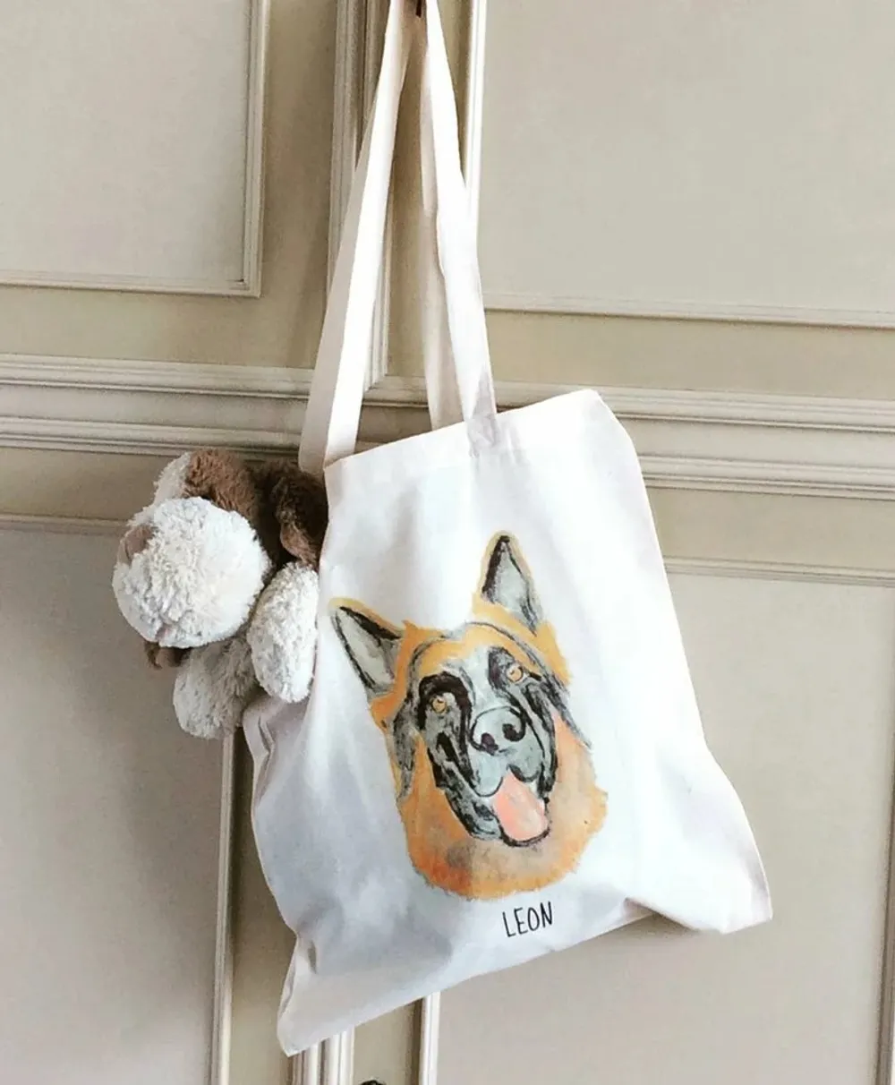 Personalized Pet Tote. Gift for pet lovers