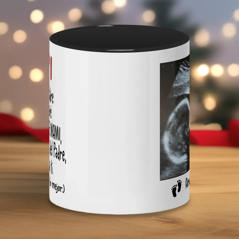 Taza Personalizada Para Futuro Papa