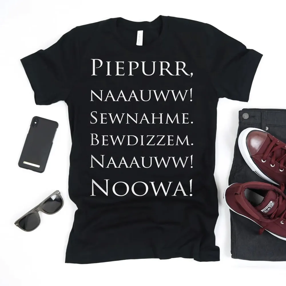 Piper No Tsunami Buddhism No Noo Funny Viral T-Shirt