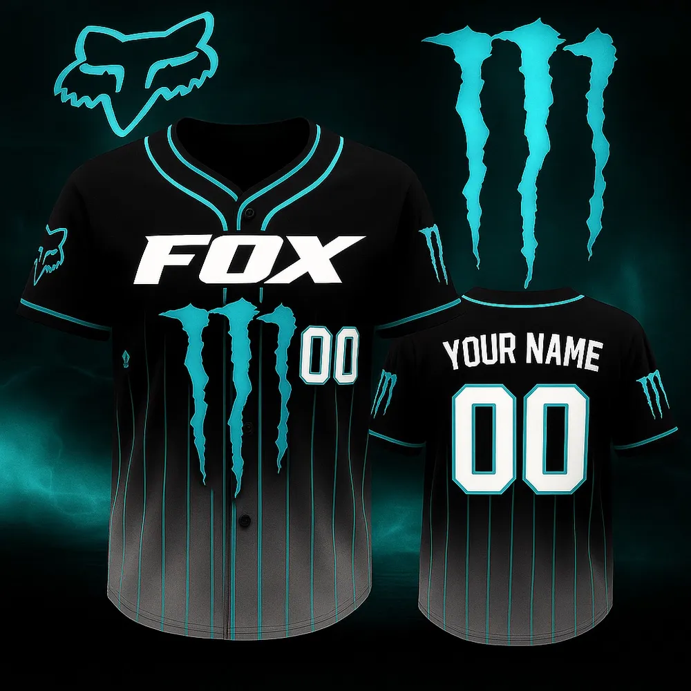 Custom Baseball Jersey Fx Tiffany Blue
