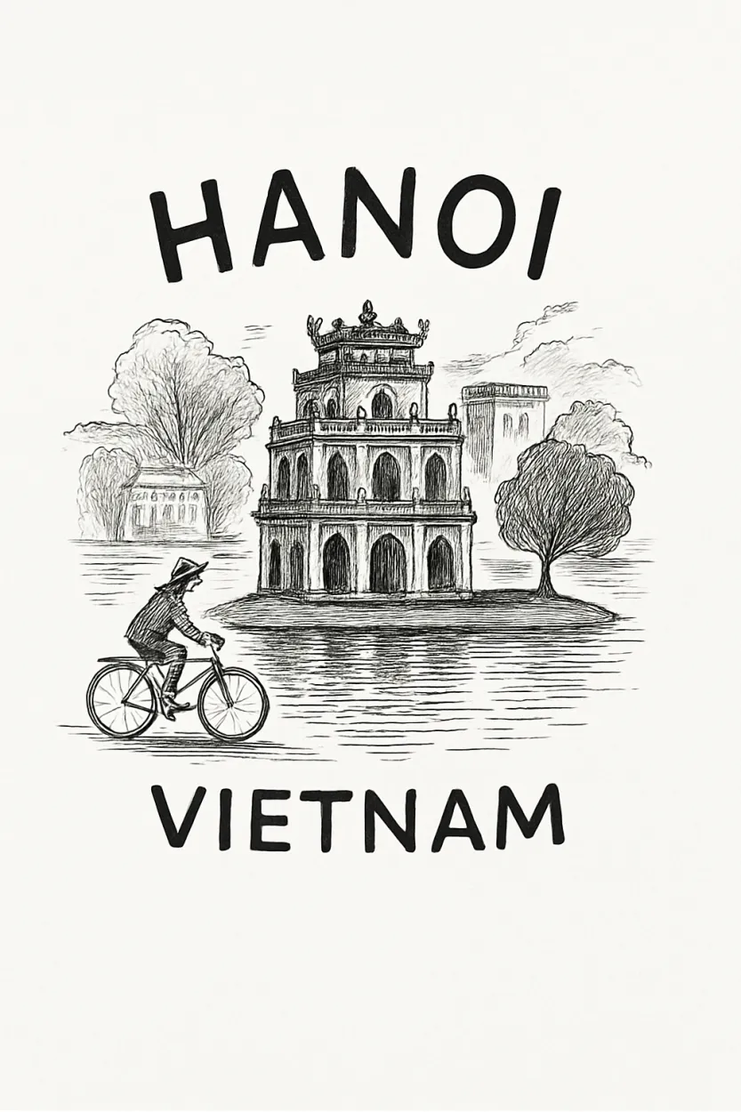 Hanoi Harmony: Wear the Soul of Vietnam
