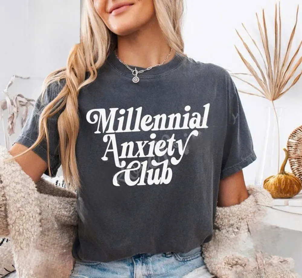 Millennial Anxiety Club Shirt