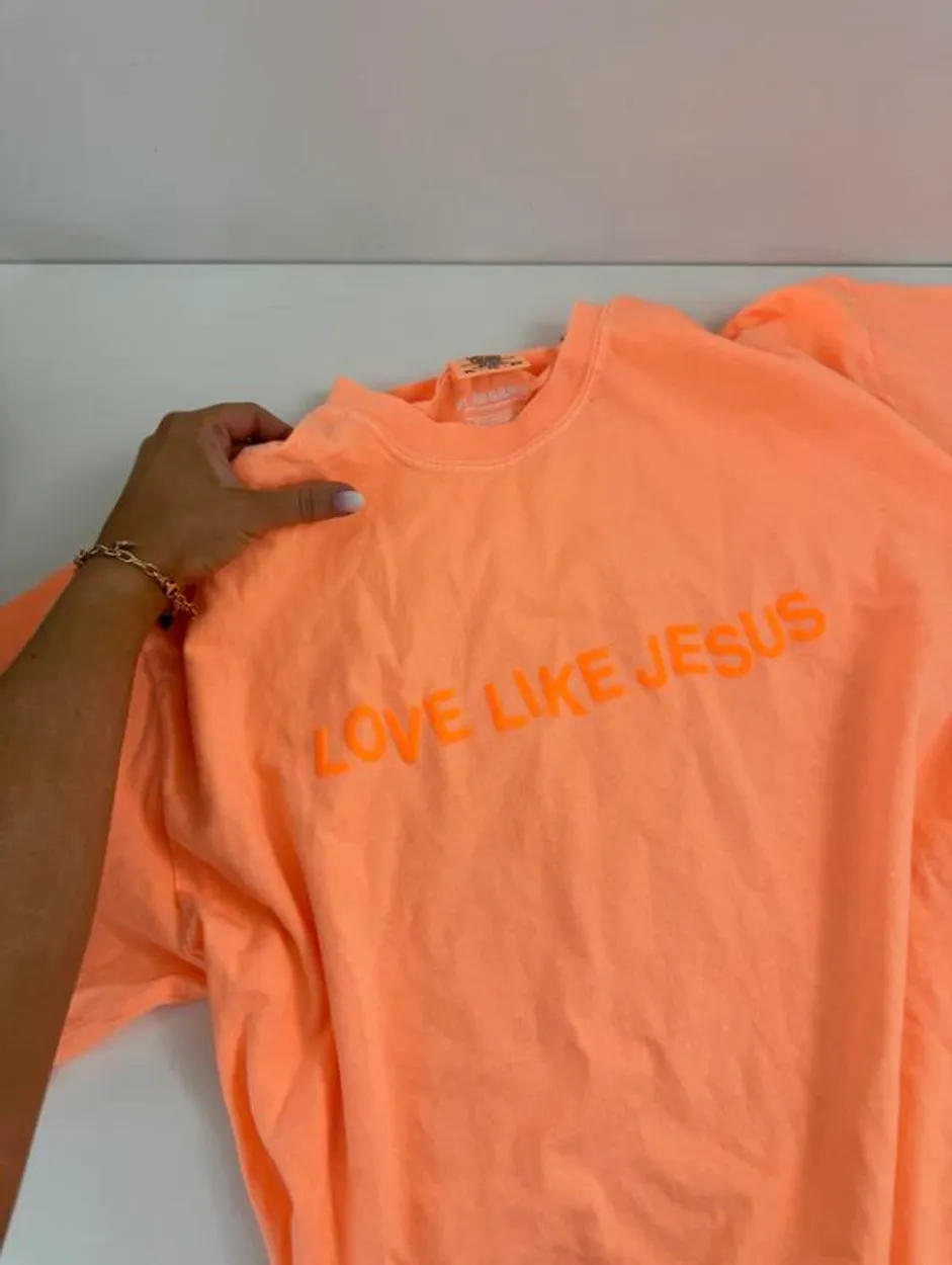 Neon sherbet t-shirt