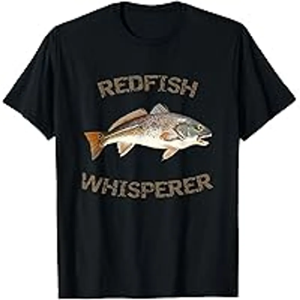 Tailing Redfish T Shirt Drum Shirt