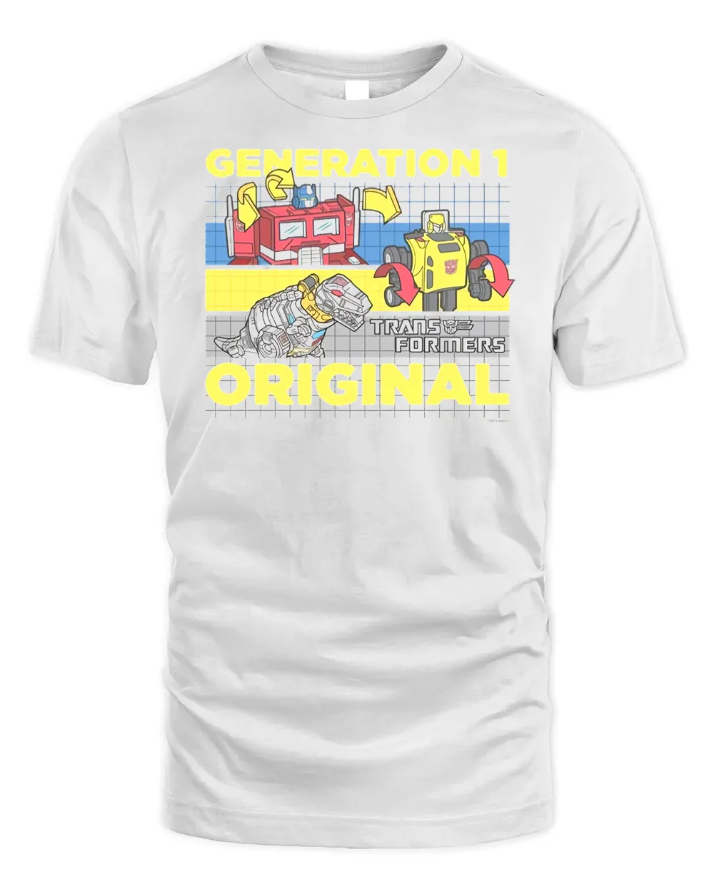 Transformers Original Logo Shirt — Officially Licensed Transformers Merch | AuthenticFanGifts