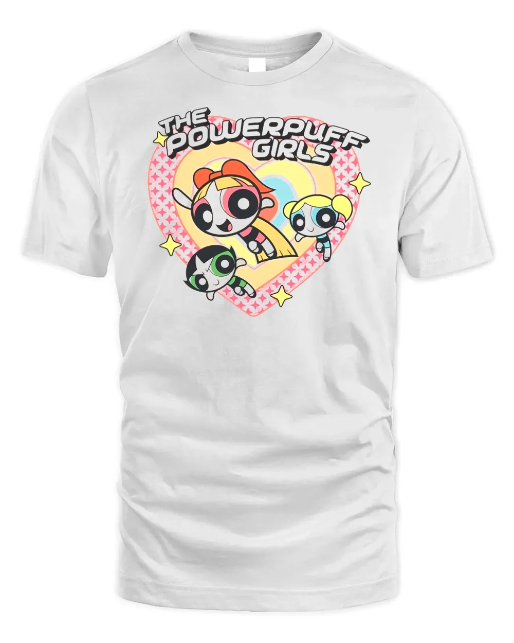 Powerpuff Heart Team Shirt — Officially Licensed Powerpuff Girls Merch | AuthenticFanGifts