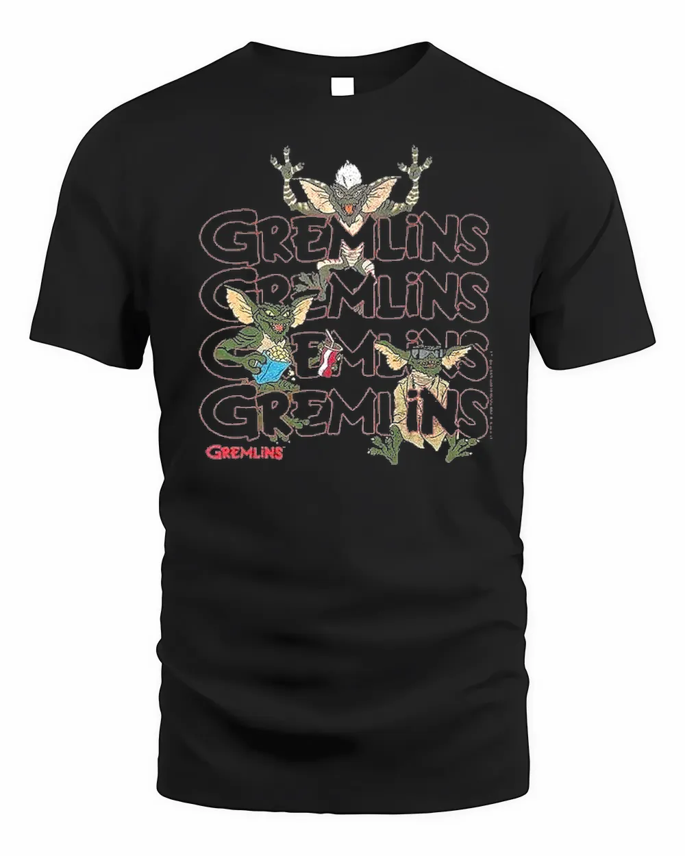 Gremlins Stacked Gremlins Shirt — Officially Licensed Gremlins Merch | AuthenticFanGifts