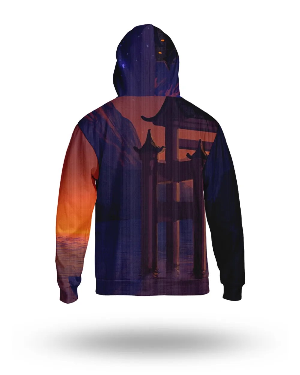2909 - AOP Unisex Standard Hoodie 2