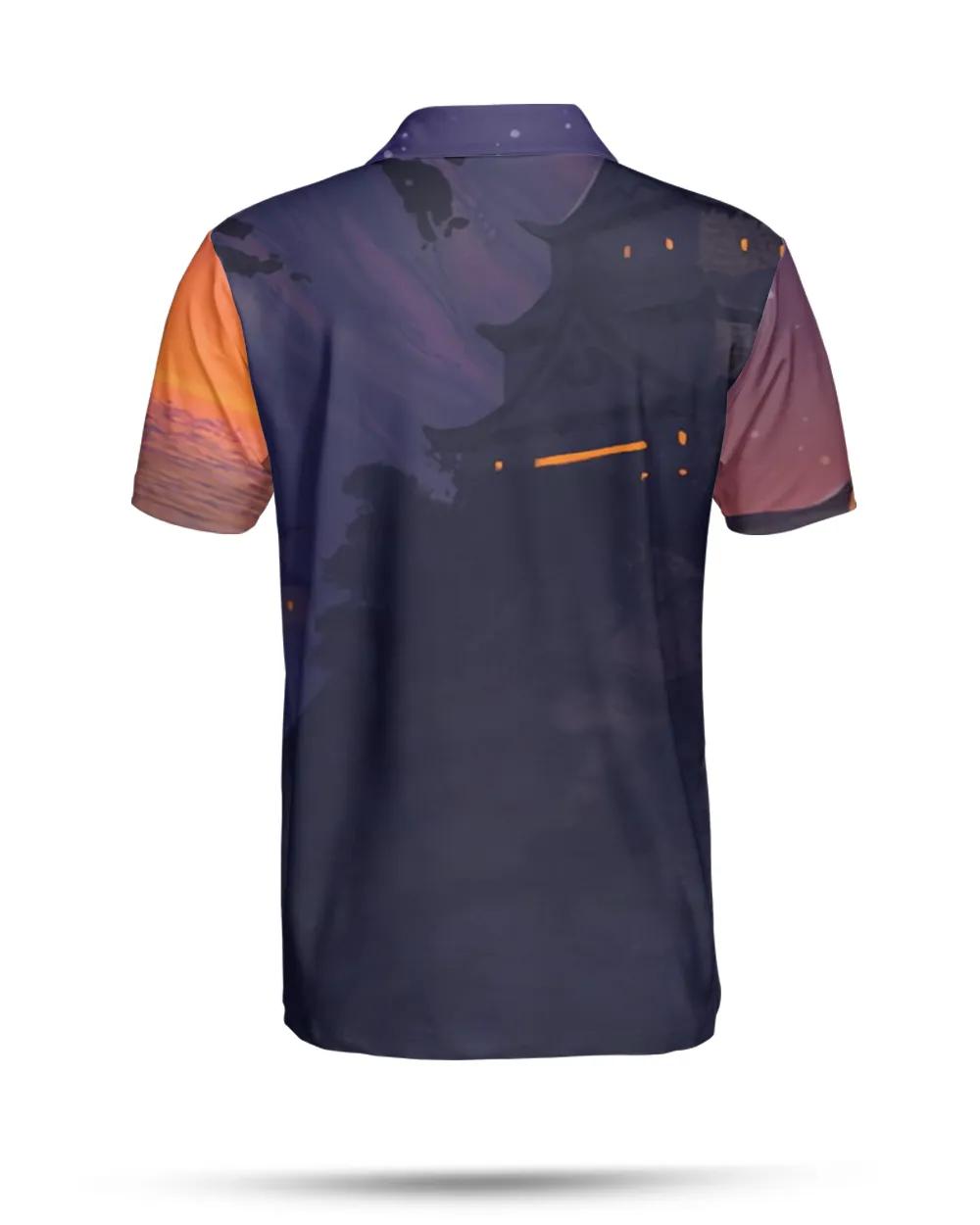 2909 - AOP Men's Short Sleeve Polo Shirt 2