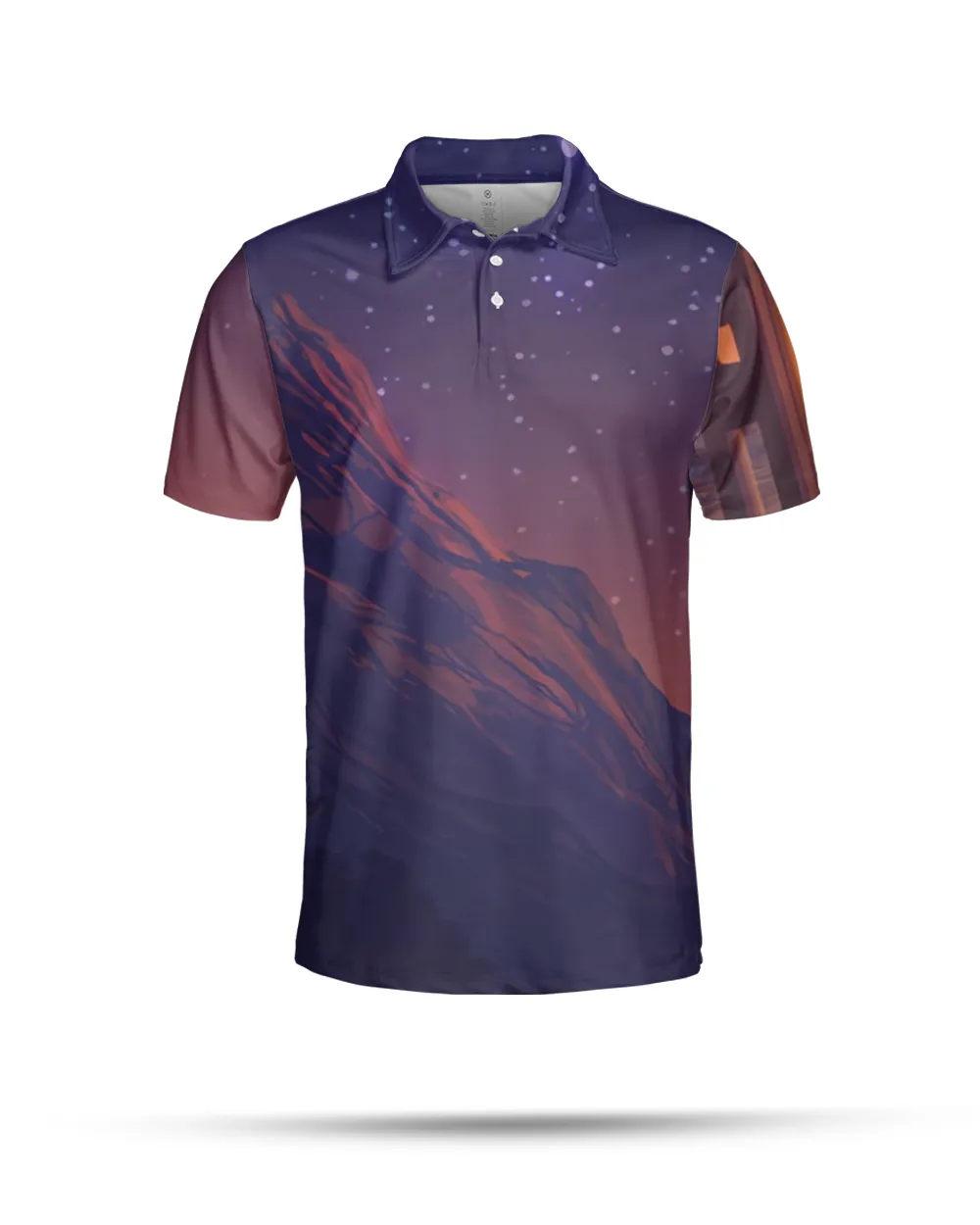 2909 - AOP Men's Short Sleeve Polo Shirt 2